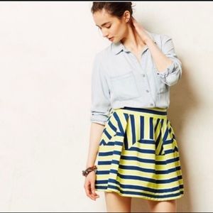 Anthropologie Dare Dream Swing Skirt Size XS